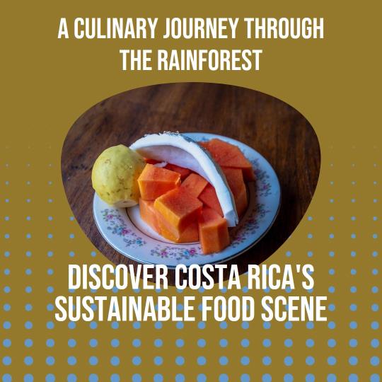Costa Rica’s Sustainable Food Scene