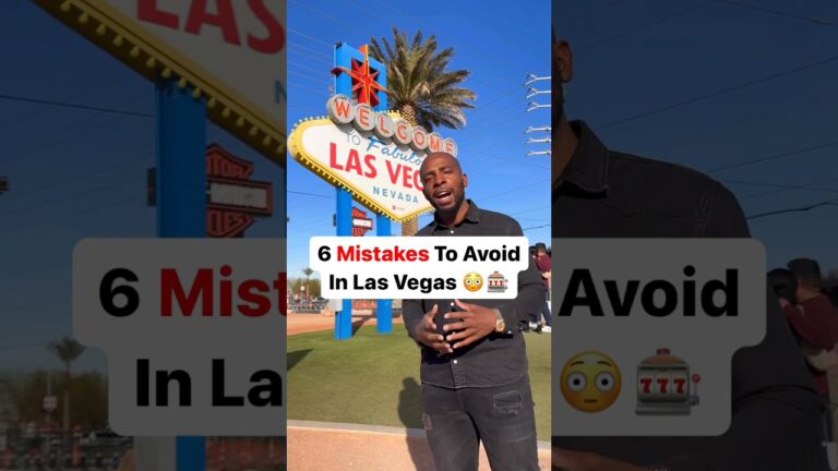 Biggest Mistakes To Avoid In Las Vegas 😳🎰 #travel #lasvegas