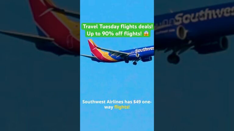 INSANE Travel Tuesday Deals! Fly For Just Pennies! #travel #traveltuesday #viralvideo #shorts