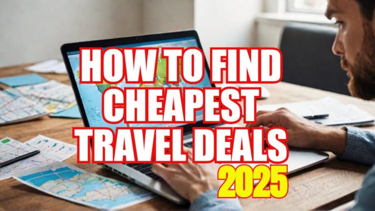 How to Find the BEST & CHEAPEST Travel Deals in 2025! ✈️ Budget Travel Hacks