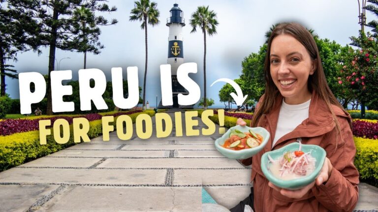 INSANE Peruvian Food Tour in Lima, Peru (South America’s FOOD CAPITAL!) 🤤