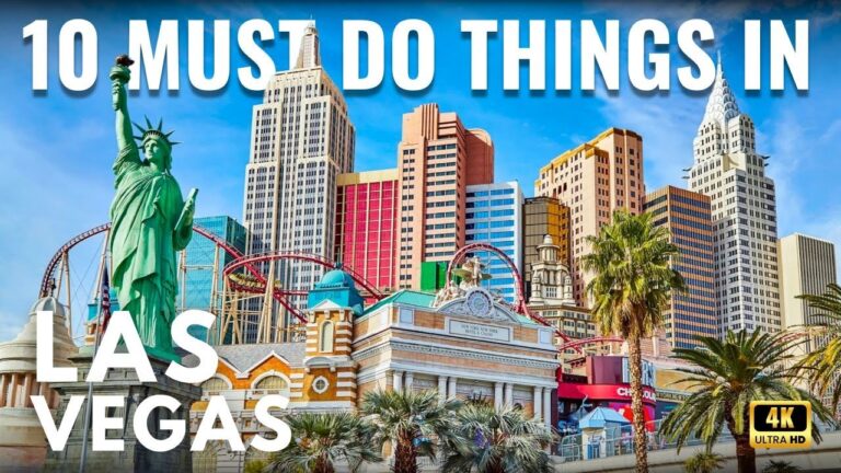Top 10 Things To Do In Las Vegas, Nevada | Ultimate Travel Guide 2025 In 4K