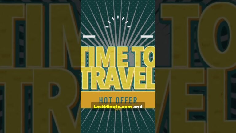 Last Minute Vacation Deals in 2025 | Travel for HALF the Price!