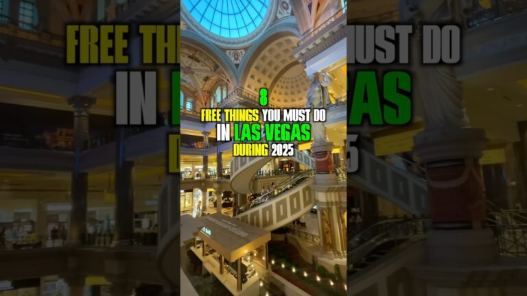 8 FREE Things You Must Do in Las Vegas #Vegas #LasVegas