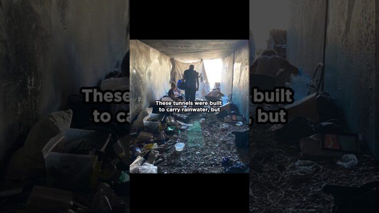 Life in the Hidden Tunnels Beneath Las Vegas #truestory #molepeople #truestories