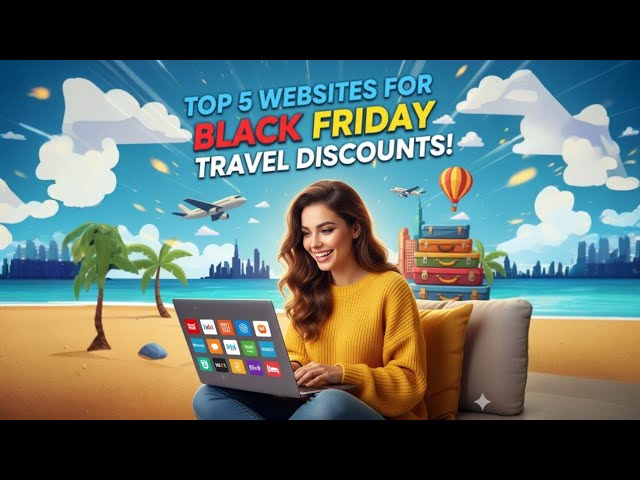 TOP 5 Websites for Black Friday Travel Deals!