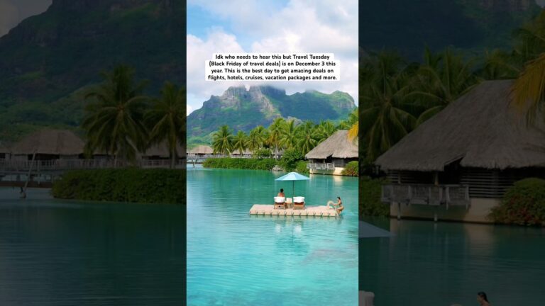 Travel Tuesday is the Black Friday of travel deals 🙌🏻