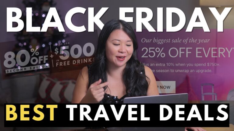 BEST Travel Deals for Black Friday 2025 | Save Up to 80% on Flights, Hotels, Gear & More!