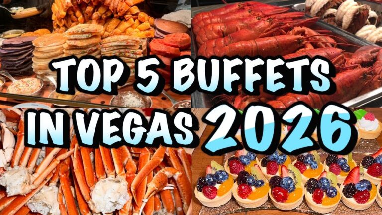 TOP 5 BUFFETS in LAS VEGAS for 2026 | Seafood, Steak & More!