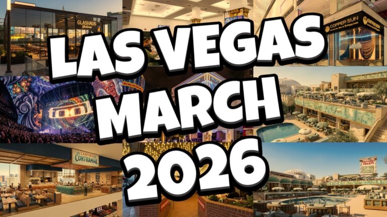What’s NEW in Las Vegas For MARCH 2026!