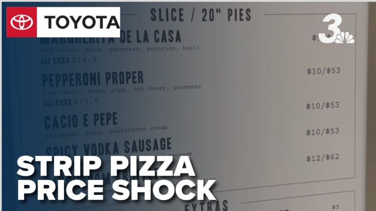 A nearly $52 pepperoni pizza at MGM Grand sparks Las Vegas Strip sticker shock