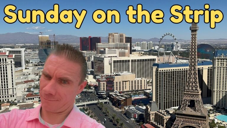 🔴Day Drinking at a NEW Happy Hour on the Strip – Sunday Vibes in Vegas