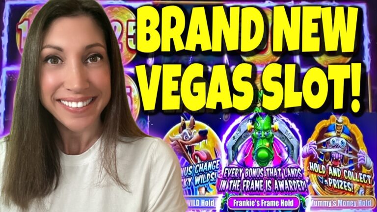 I found a BRAND NEW slot in Las Vegas and I LOVE IT! 🎰