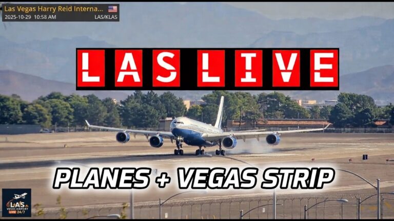 LIVE LAS Vegas Airport 24/7