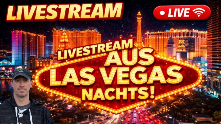 Las Vegas LIVE Night Strip Tour mit René im März 2026