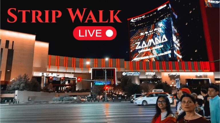 Las Vegas Live || Strip Walking