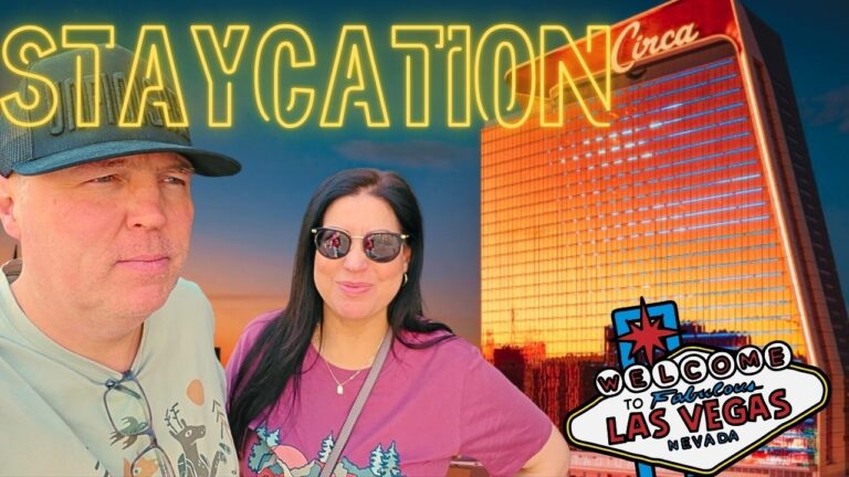 Las Vegas Staycation at Circa! | Fremont Street Vlog 🎰