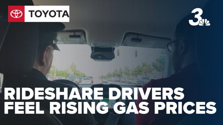 Las Vegas Uber drivers dealing with rising gas prices, falling tourism