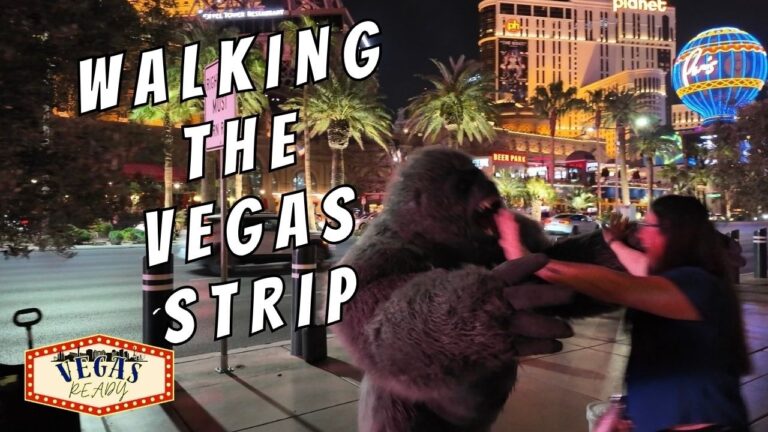 Monday Night Shenanigan Walks On The Las Vegas Strip!