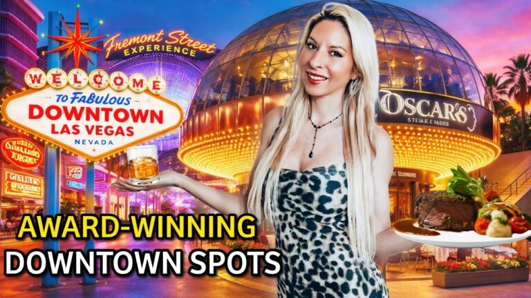 The BEST Steakhouse & Whiskey Bar in Downtown Las Vegas?! | Oscars Steakhouse  Oak & Ivy