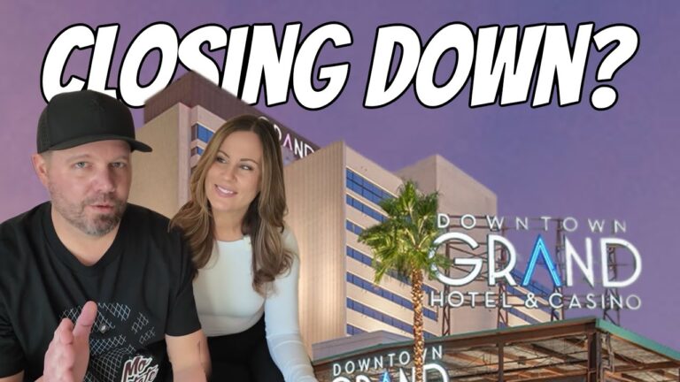 This Las Vegas Hotel & Casino is FAILING.  Is it the next to go away??? #downtowngrand #vegas