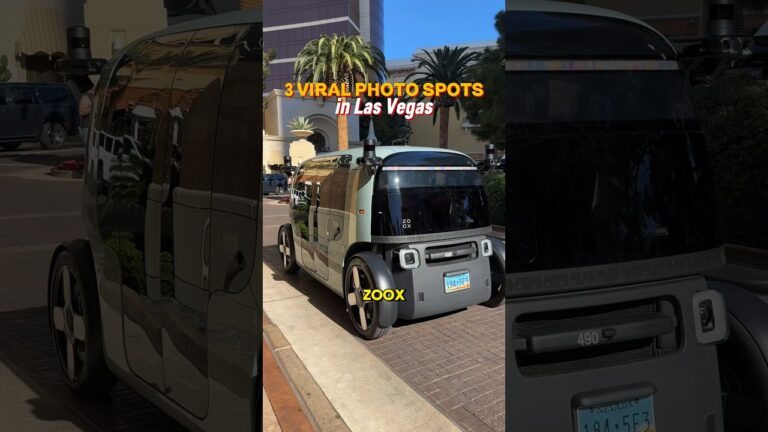 Zoox in Las Vegas takes me to 3 viral photo spots! #AD ZooxPartner #lasvegas