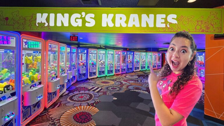 $100 Claw Machine Challenge in Las Vegas at King’s Kranes!