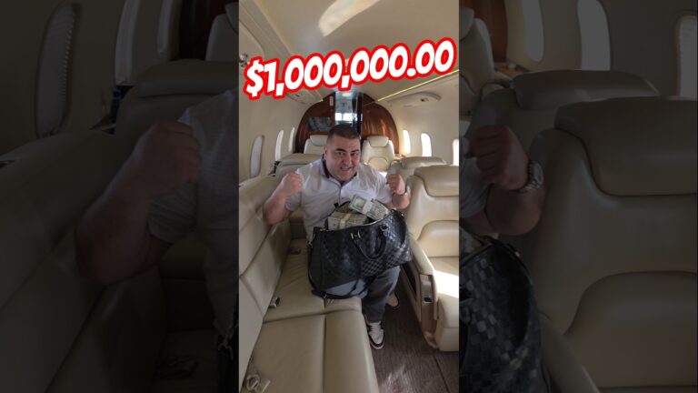 $1,000,000 Casino Trip To Las Vegas #Shorts #Vegas #Jackpot