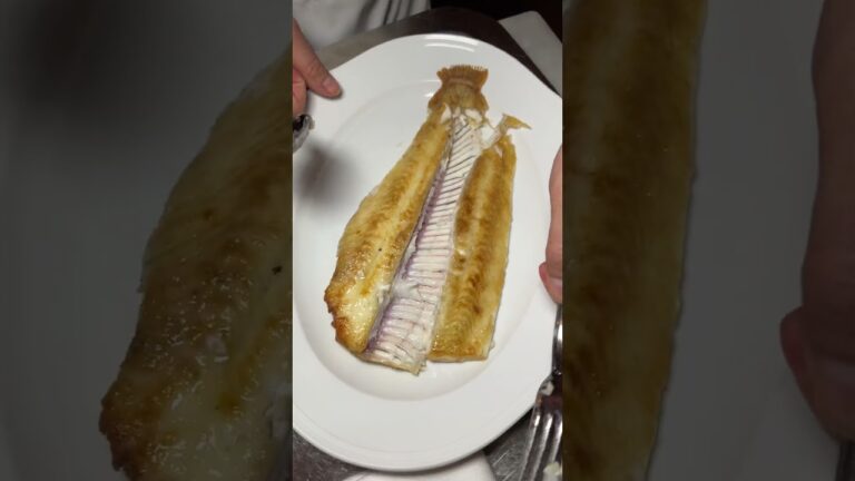 $160 Dover Picatta from Carbone in Las Vegas