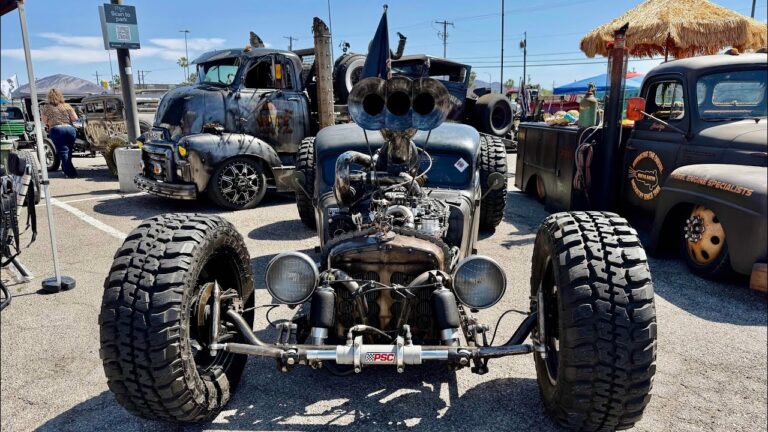 2026 RAT CITY RUKKUS 🔥 BIGGEST RAT ROD SHOW EVER – LAS VEGAS, NEVADA – WELDER UP – MAD MAX (4K HDR)