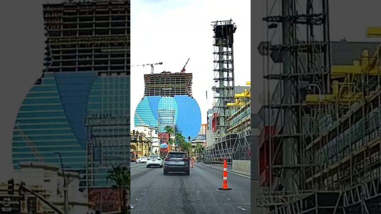 A 660 FOOT GUITAR SHAPED HOTEL TOWER  HARD ROCK LAS VEGAS (FORMER MIRAGE SITE)