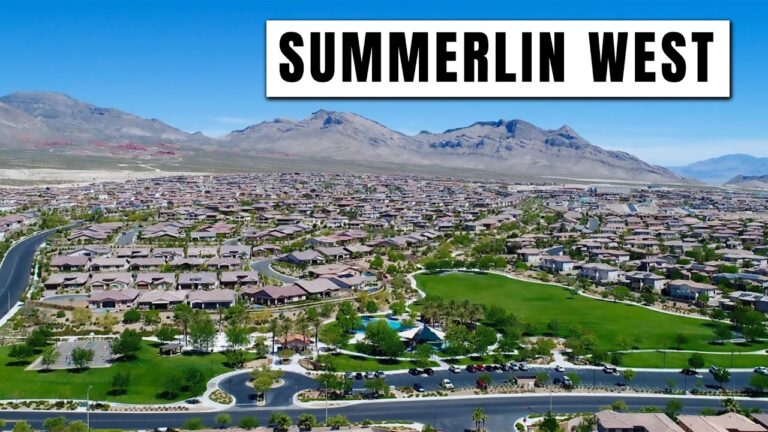 A FULL Tour of Las Vegas Hottest New Neighborhood: Summerlin West