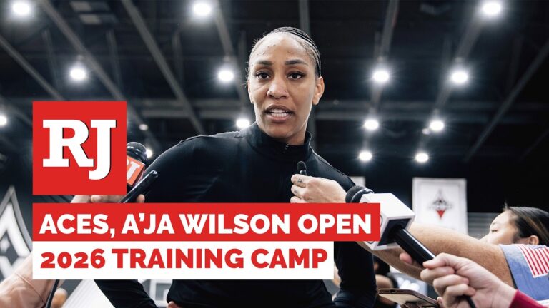 Aces, A’ja Wilson Open 2026 Training Camp