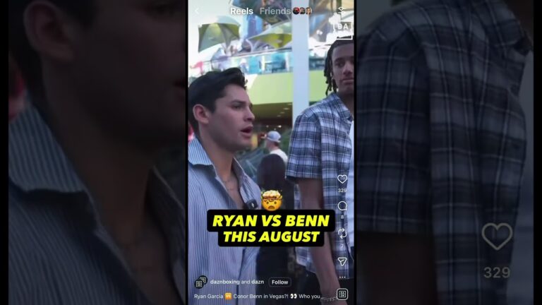 (BREAKING!!) Ryan Garcia Vs Conor Benn August Las Vegas!
