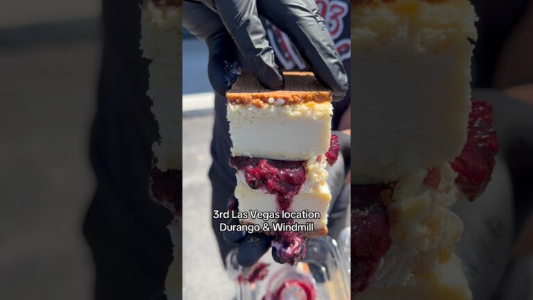 Best cheesecake in Las Vegas #303inthecut #vegaseats #lasvegasfood