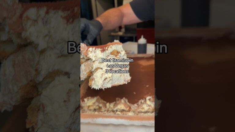 Best tiramisu in Las Vegas #303inthecut #lasvegasfood #vegaseats