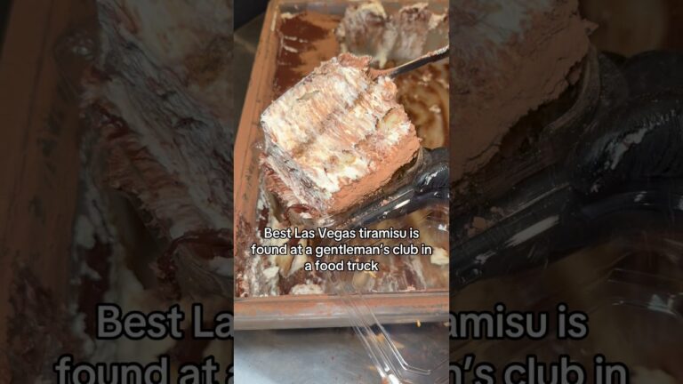 Best tiramisu in Las Vegas #303inthecut #vegaseats #lasvegasfood #tiramisu