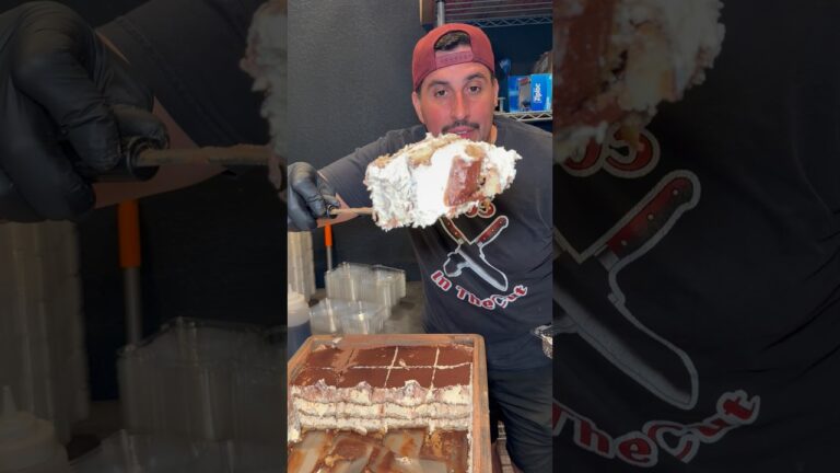 Best tiramisu in Las Vegas #303inthecut #vegaseats #lasvegasfood #tiramisu