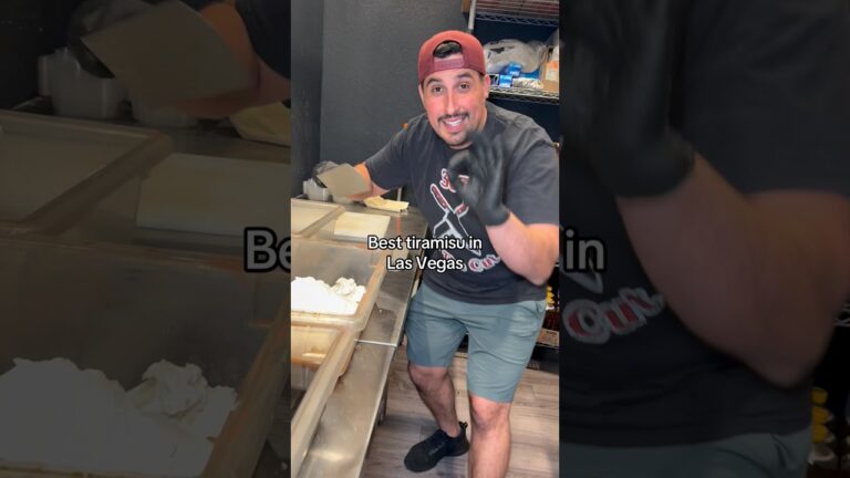 Best tiramisu in Las Vegas #vegaseats #303inthecut #lasvegasfood ￼