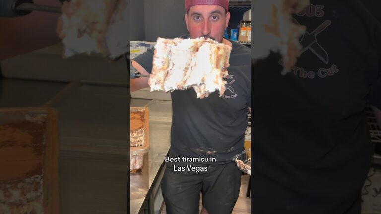 Best tiramisu in Las Vegas #vegaseats #303inthecut #lasvegasfood #tiramisu