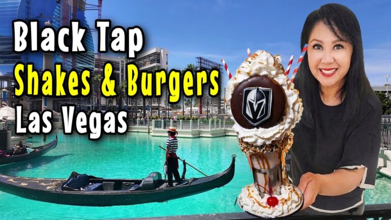 Black Tap Las Vegas: CRAZY Shakes & Burgers!