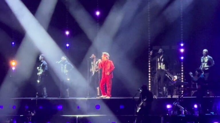 Bruno Mars “Cha Cha Cha” Live in Las Vegas – Opening Night of The Romantic Tour