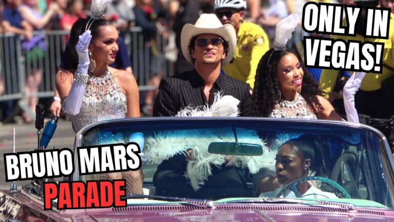 Bruno Mars Honored in Las Vegas: Parade and “Bruno Mars Drive” Unveiling