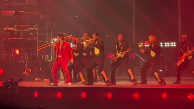 Bruno Mars “Perm” Live in Las Vegas – Opening Night of The Romantic Tour
