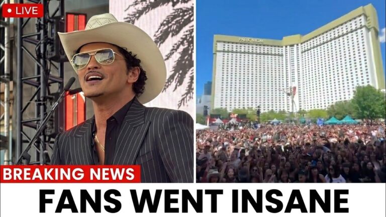 Bruno Mars SHUT DOWN Las Vegas—Fans SCREAMED as History Was Made