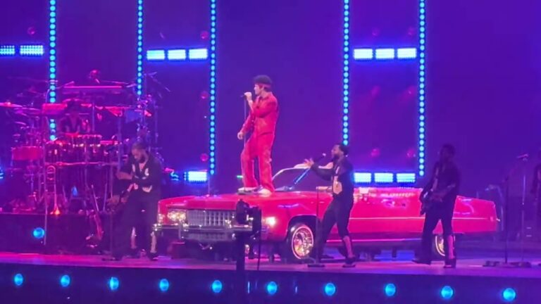 Bruno Mars “That’s What I Like” Live in Las Vegas – Opening Night of The Romantic Tour