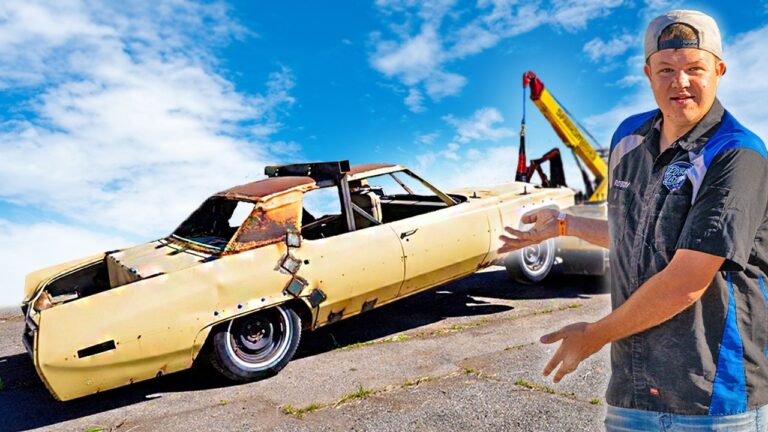 Building A Car JUST To Destroy It In Las Vegas…