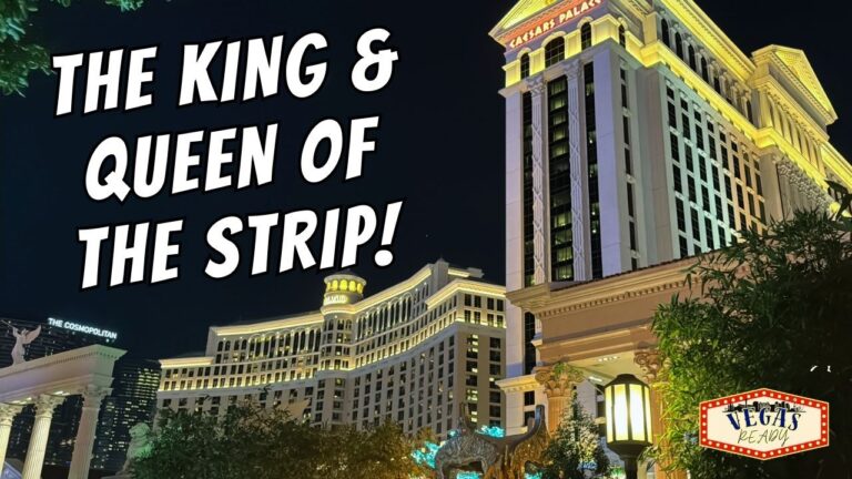 Busy Friday Night Walk At Bellagio & Caesars Palace Las Vegas!