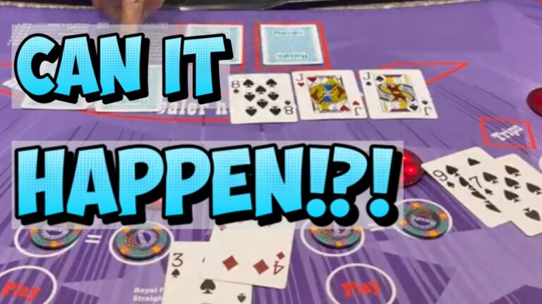 CAN IT HAPPEN?!? 🍀🔥 ULTIMATE TEXAS HOLD ‘EM in LAS VEGAS! #winning