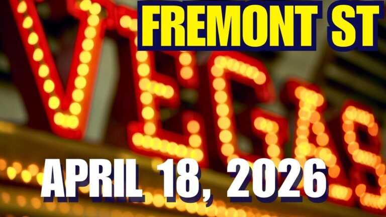 CRAZY WWE WEEKEND 2026 | FREMONT STREET EXPERIENCE in LAS VEGAS SATURDAY NIGHT RIGHT NOW!